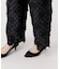 crinkle crinkle crinkle dot 3D rayon shuntang easy pants