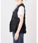 《別注》crinkle crinkle crinkle Frill rayon shantung vest*