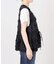 《別注》crinkle crinkle crinkle Frill rayon shantung vest*