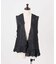 《別注》crinkle crinkle crinkle Frill rayon shantung vest*