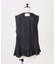 《別注》crinkle crinkle crinkle Frill rayon shantung vest*