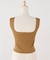 Loro / ローロ Wide rib Square Tanktop