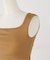 Loro / ローロ Wide rib Square Tanktop