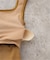 Loro / ローロ Wide rib Square Tanktop
