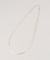 Native SilverStreams / liquid silver necklace 45cm