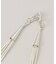 Native SilverStreams / liquid silver necklace 45cm