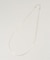 Native SilverStreams / liquiid silver necklace 60cm