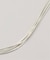 Native SilverStreams / liquiid silver necklace 60cm