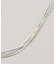Native SilverStreams / liquiid silver necklace 60cm
