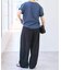 《セットアップ可》カットワークエンブロイダリー2タックパンツ