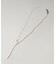 EO / イオ Pearl&PC Chain Lariat Necklace with O