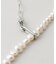 EO / イオ Pearl&PC Chain Lariat Necklace with O