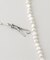 EO / イオ Pearl&PC Chain Lariat Necklace with O