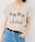Mixta / ミクスタ U NECK T-SHIRT PALM TREE