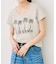 Mixta / ミクスタ U NECK T-SHIRT PALM TREE
