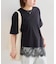 ハーフスリーブレースTEE
