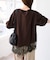 ハーフスリーブレースTEE