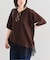 ハーフスリーブレースTEE