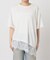 ハーフスリーブレースTEE