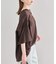 シルキーシフォンギャザーブラウス