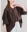 シルキーシフォンギャザーブラウス