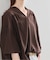 シルキーシフォンギャザーブラウス