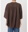 シルキーシフォンギャザーブラウス