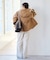 【OUTDOOR / アウトドア】別注 Puilting 2way Tote M