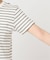 ハリヌキリブマルチボーダーTシャツ