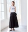 NOICE / ノイス TWISTED DRAPE SLEEVELESS TOP