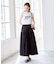 NOICE / ノイス TWISTED DRAPE SLEEVELESS TOP
