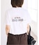 TRICOMER/トリコメル UNE FEMME EST FEMME-1 TEE