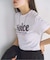 NOICE / ノイス DROP SHADOW LOGO TWISTED DRAPE T-S