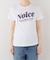 NOICE / ノイス DROP SHADOW LOGO TWISTED DRAPE T-S