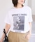 TRICOMER/トリコメル VOYAGE A PARIS GIRL TEE