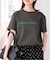 ロゴプリントハーフスリーブTシャツ