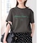 ロゴプリントハーフスリーブTシャツ