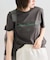 ロゴプリントハーフスリーブTシャツ