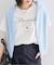 ロゴプリントハーフスリーブTシャツ