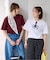 《3点セット》Two Tシャツ/レーススカーフ SET