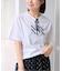 《3点セット》Two Tシャツ/レーススカーフ SET