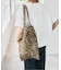 Uhr / ウーア Sequin Leopard Tote