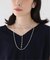 Soierie / ソワリー Fantasy layered necklace(3set)