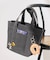 JUST PICK IT ! FAKE LEATHER TOTE