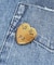 WIFFLE / ウィッフル HEART BROOCH ブローチ