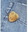 WIFFLE / ウィッフル HEART BROOCH ブローチ