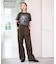 ジャガードタックパンツ