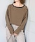 《WEB限定カラー有り / 追加》ボートネックバックタックプルオーバー