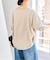 《WEB限定カラー有り / 追加》ボートネックバックタックプルオーバー