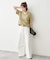 《別注》La Hutte / ラ ユット V neck Tee*